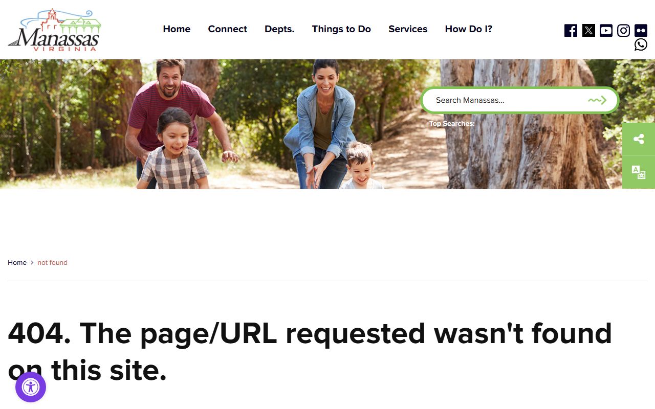 Manassas Circuit Court Clerk warrant records page